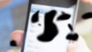 Seheindruck mit Retinopathie